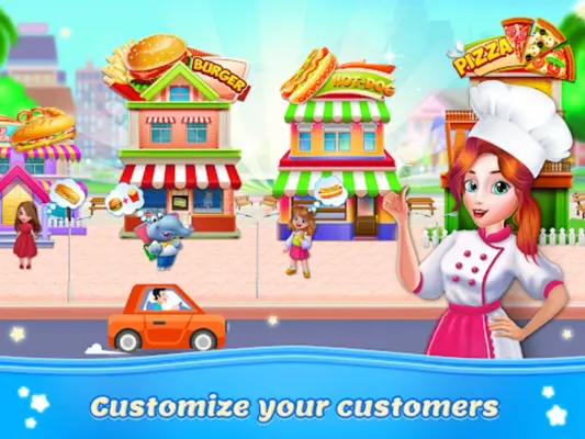 Crazy Chef-Pizza Cooking Games android App screenshot 4