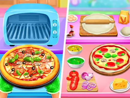 Crazy Chef-Pizza Cooking Games android App screenshot 6